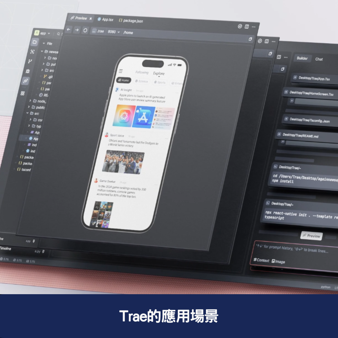 Trae的應用場景