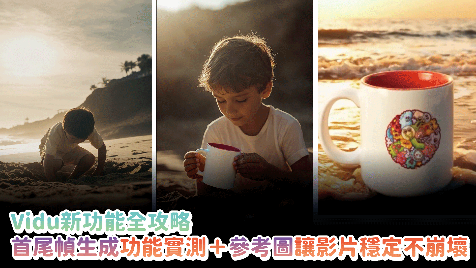 Vidu新功能全攻略 首尾幀生成功能實測+參考圖讓影片穩定不崩壞